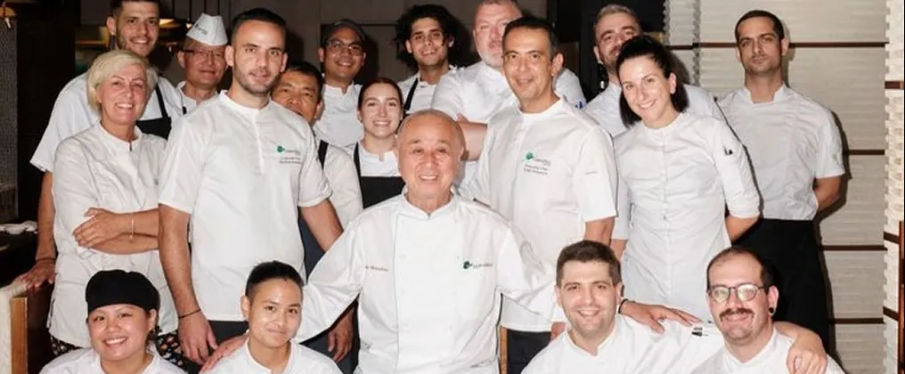 Das Team bei der Arbeit